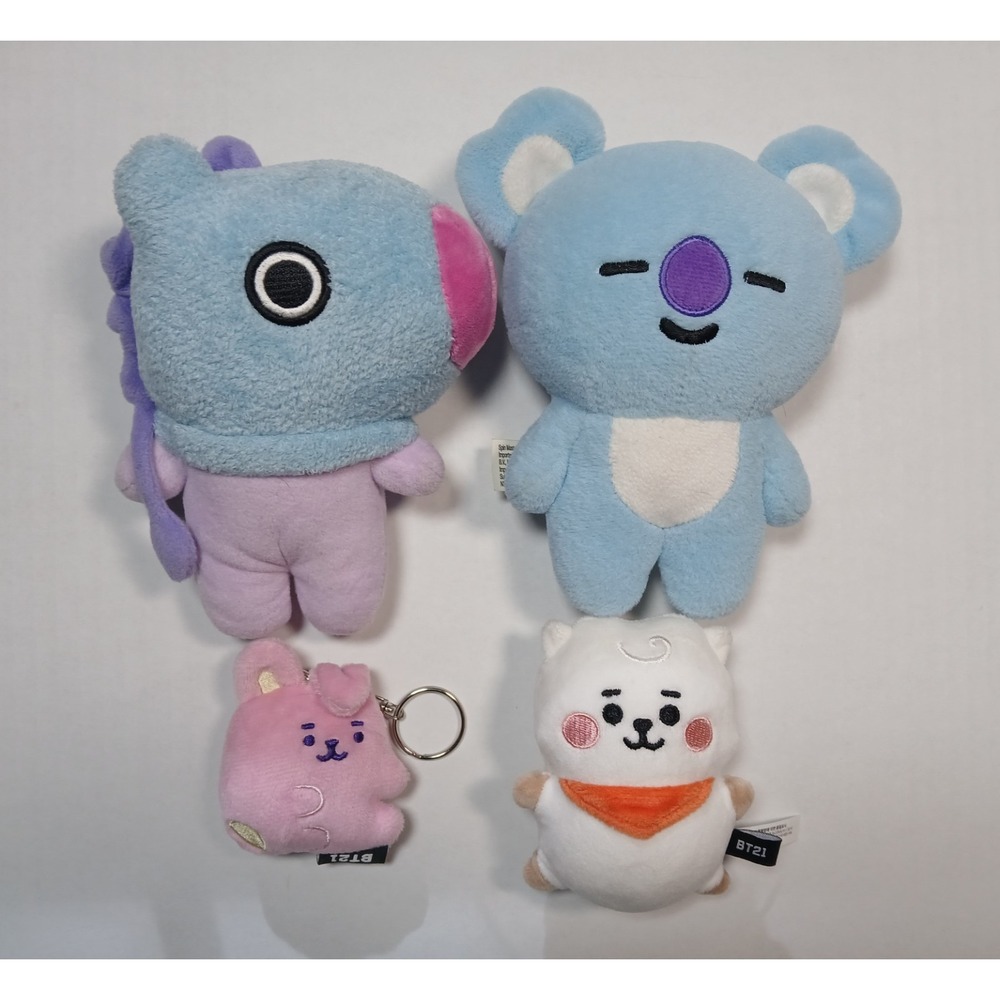 Aurora World | BT21 / BTS- Stuffed Plush / Keychain Animal Mixed Lot